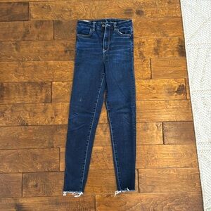 American Eagle dark denim skinny jean